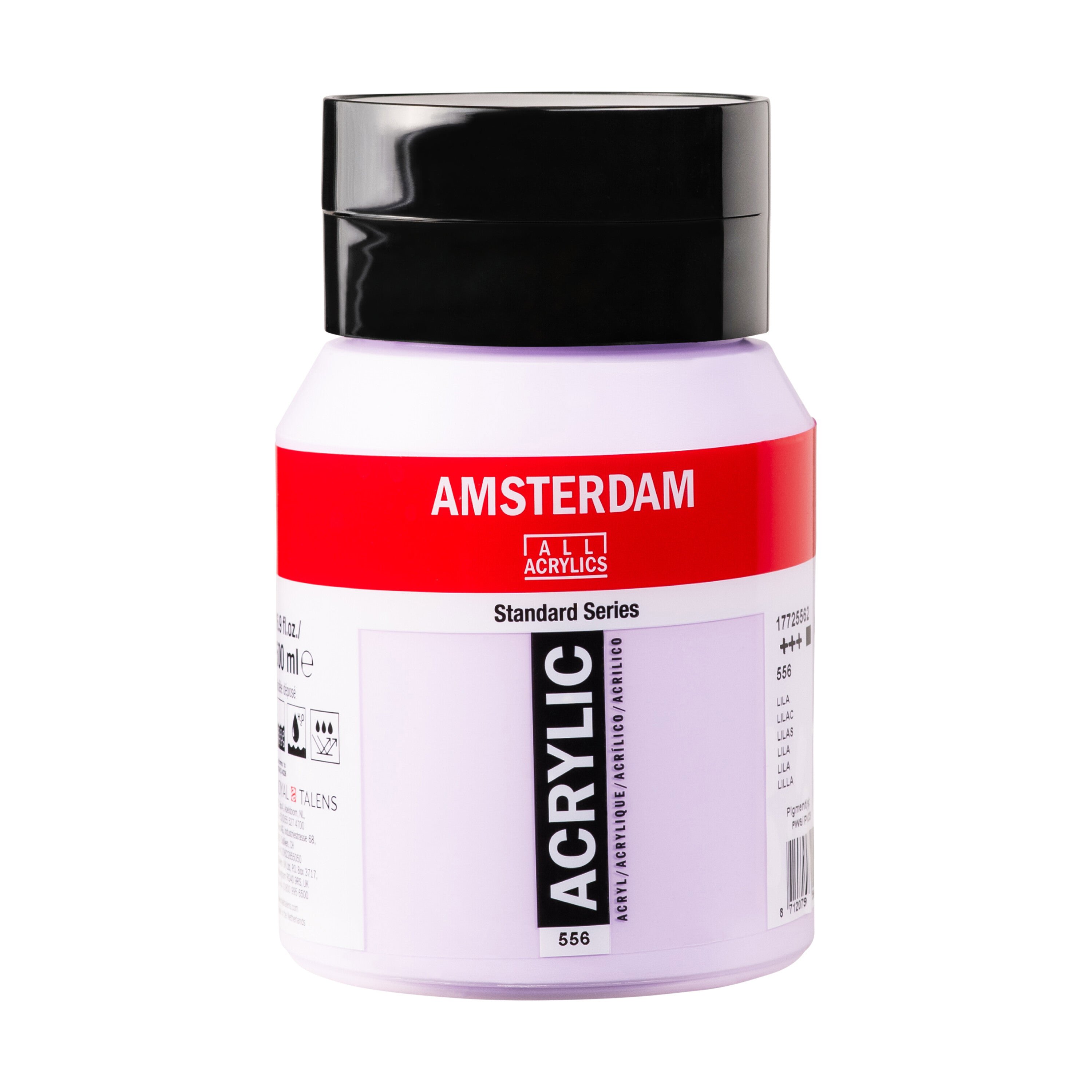 Amsterdam Standard Series Acrylic Jar 500 ml Titanium White