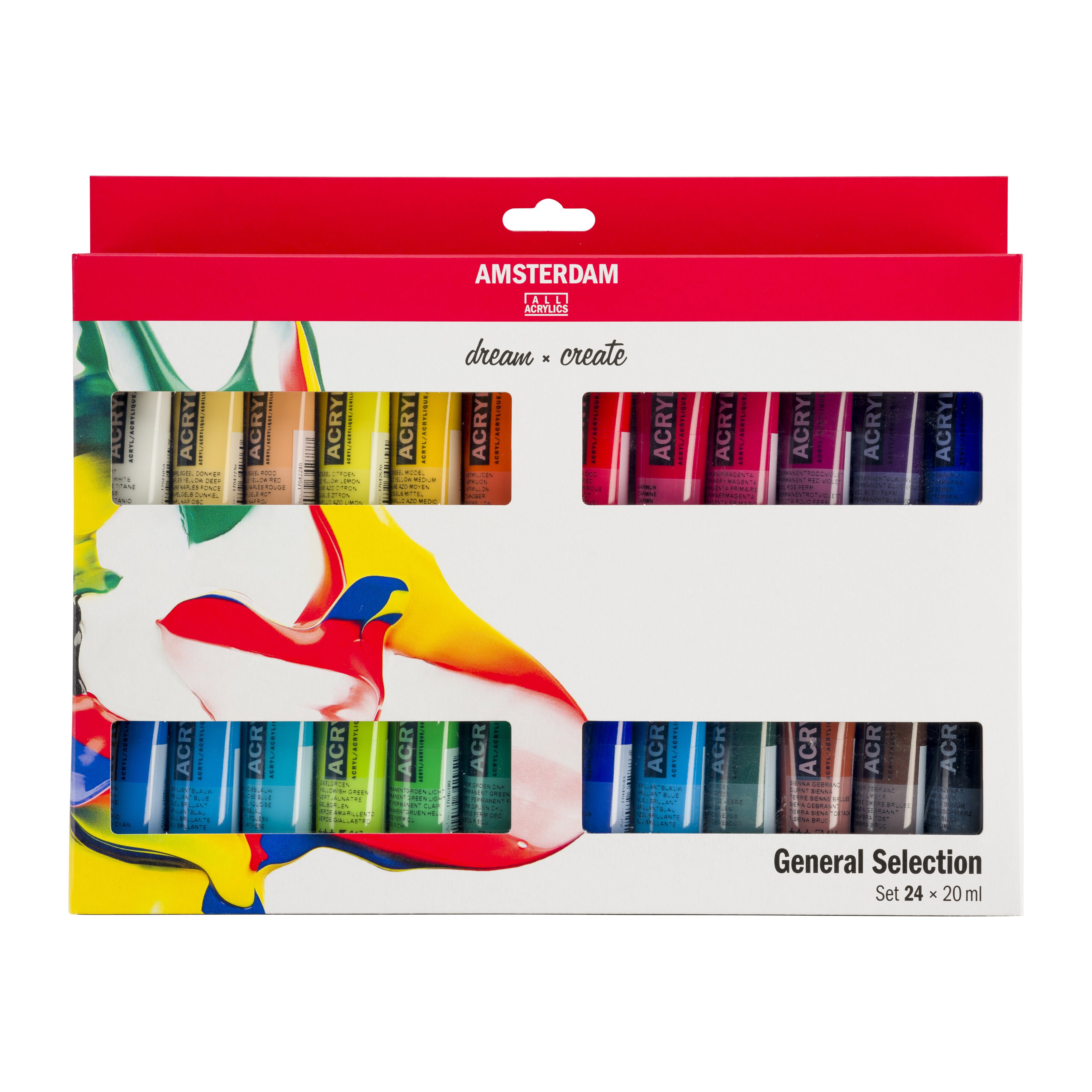 Amsterdam Standard Series Acrylic Paint General Selection Set