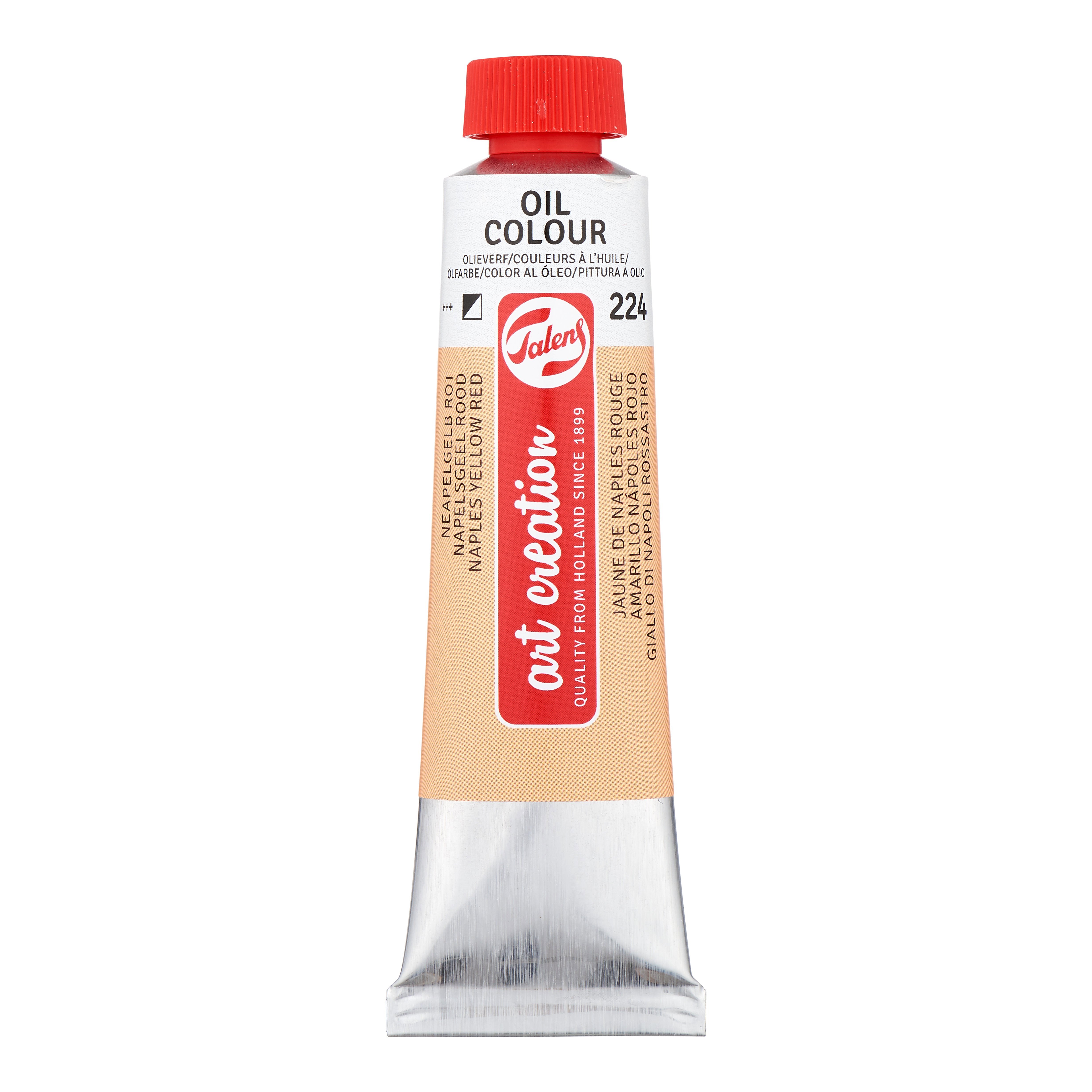 Talens Art Creation Oil Colour Tube 40 ml Naples Yellow Red