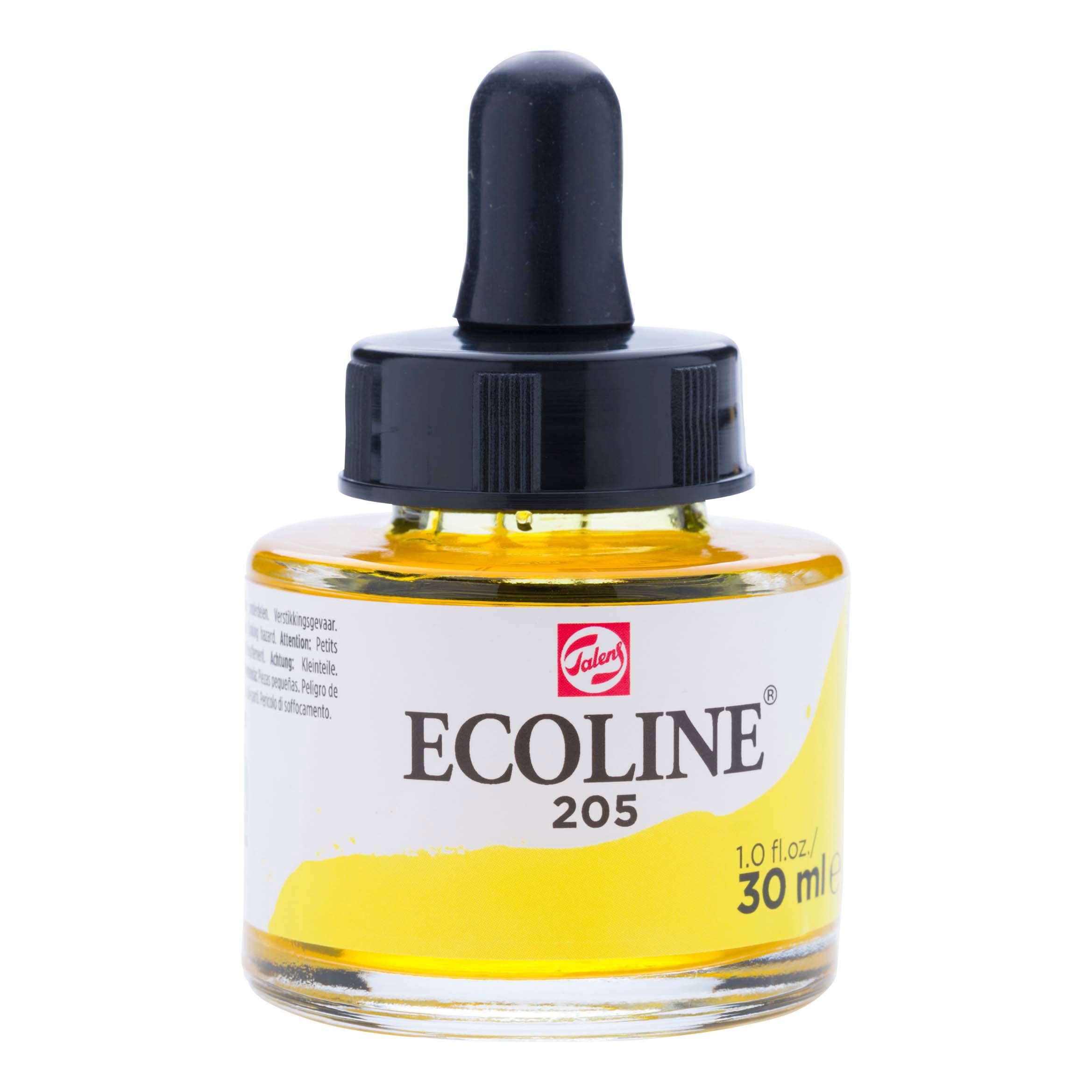 Ecoline Liquid Watercolour Bottle 30 ml Lemon Yellow (Primary)