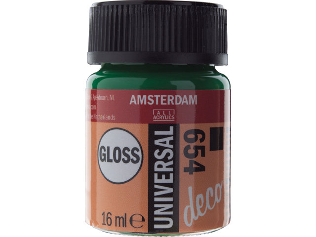 Amsterdam Acrylics Universal Gloss Paint Fir Green 16ml