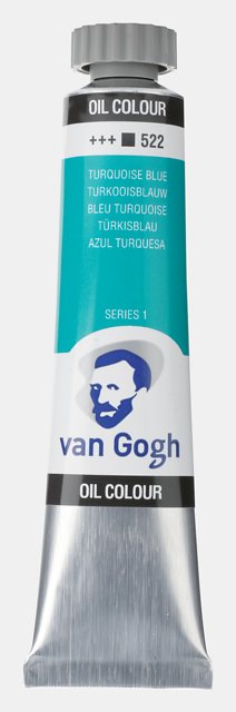 Van Gogh Oil Colour Tube 20 ml B Turquoise Blue Thumbnail