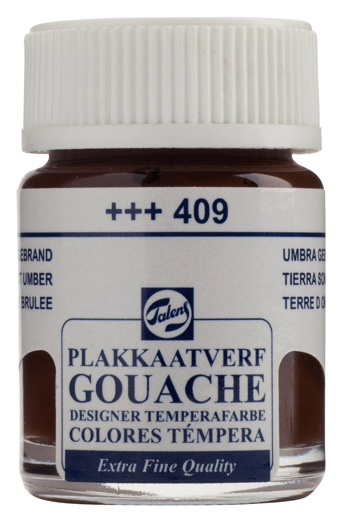 Talens Gouache Extra Fine Quality Bottle 16 ml Burnt Umber