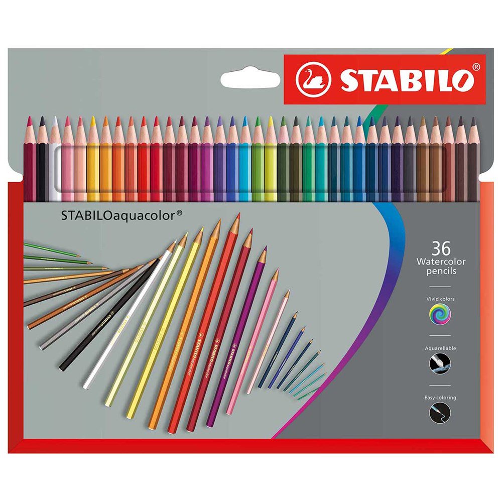 Stabilo Aquacolor Pencils 36 Colors