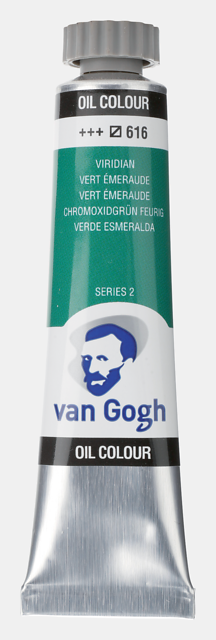 Van Gogh Oil Colour Tube 20 ml Viridian Thumbnail