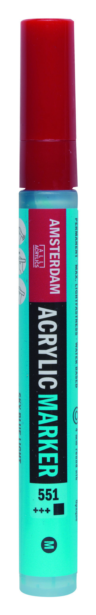 Amsterdam Acrylic Marker 4 mm Sky Blue Light