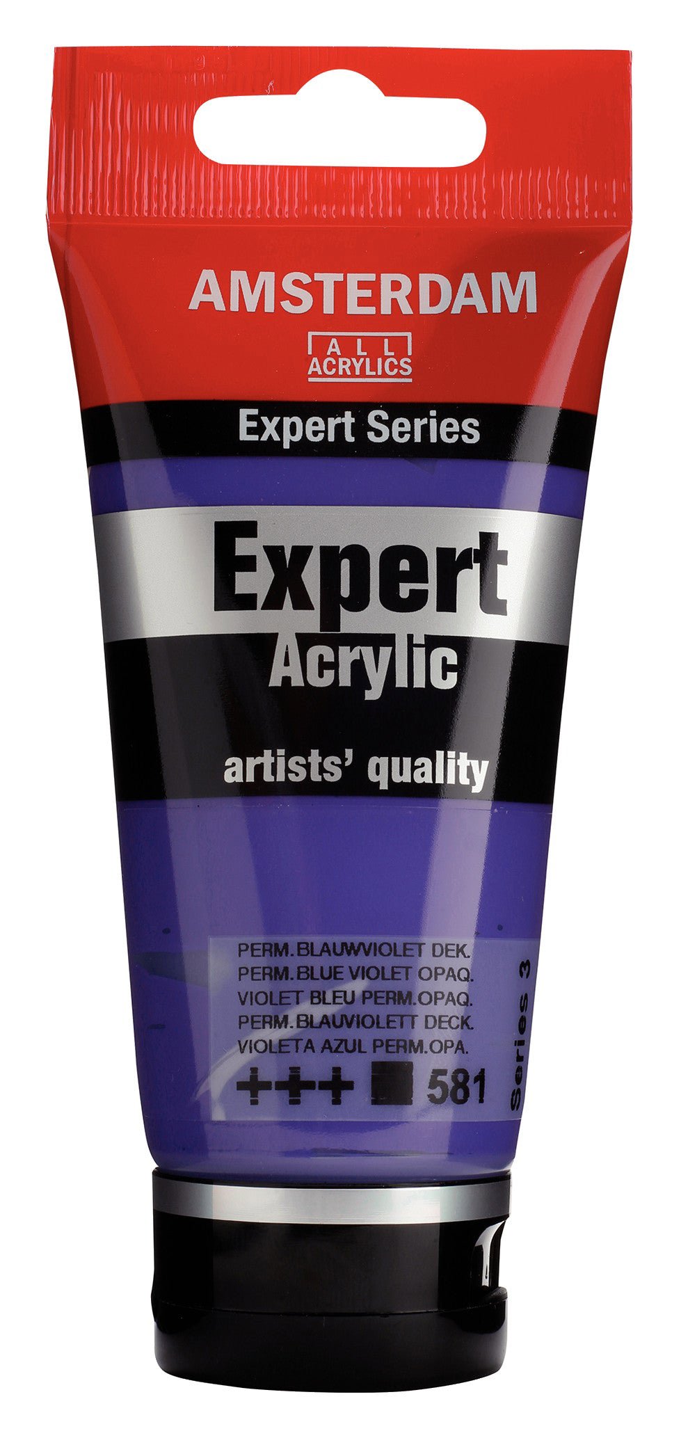 Amsterdam Expert Series Acrylic Tube 75 ml Permanent Blue Violet Opaque
