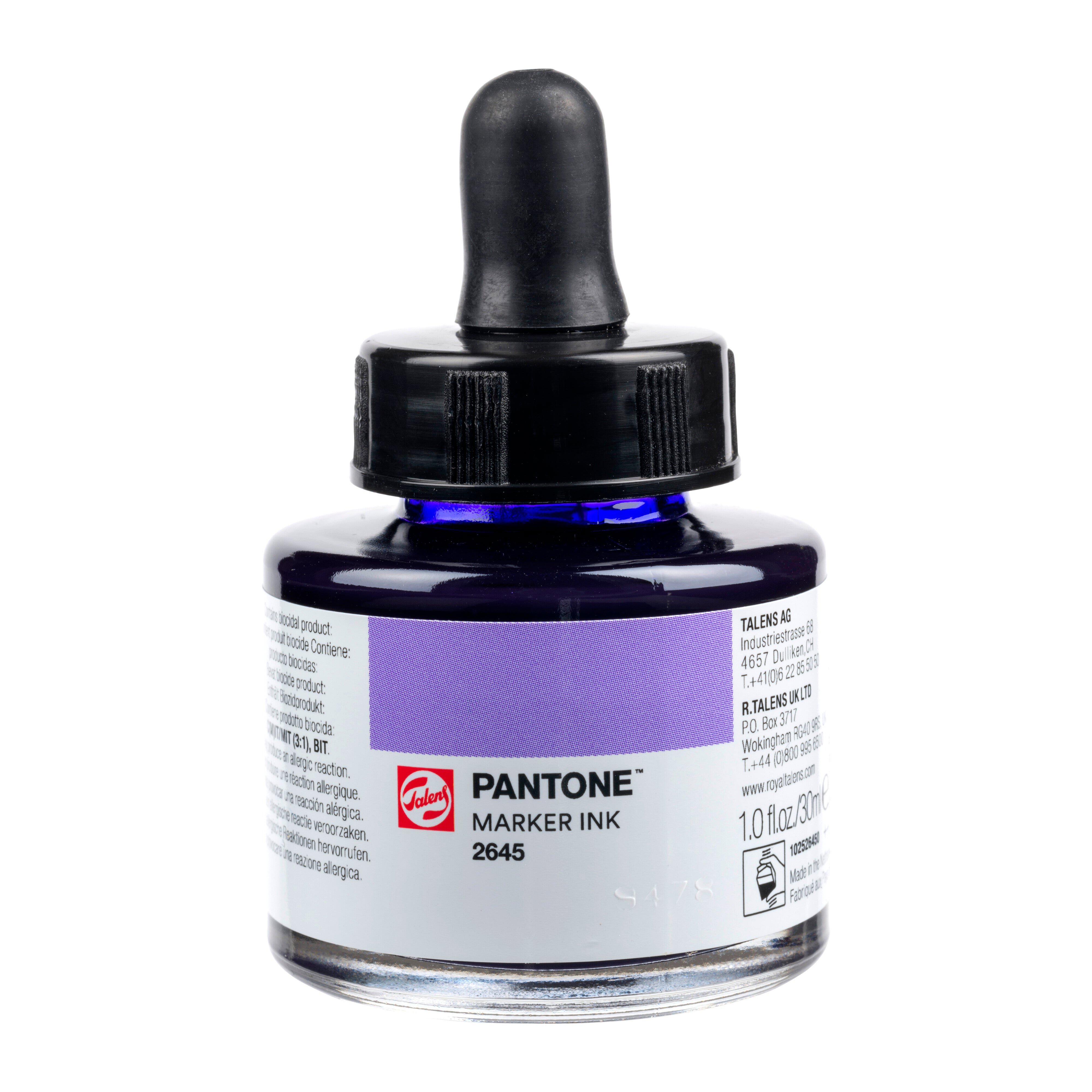 Talens Pantone Marker Ink 30ml Lavender