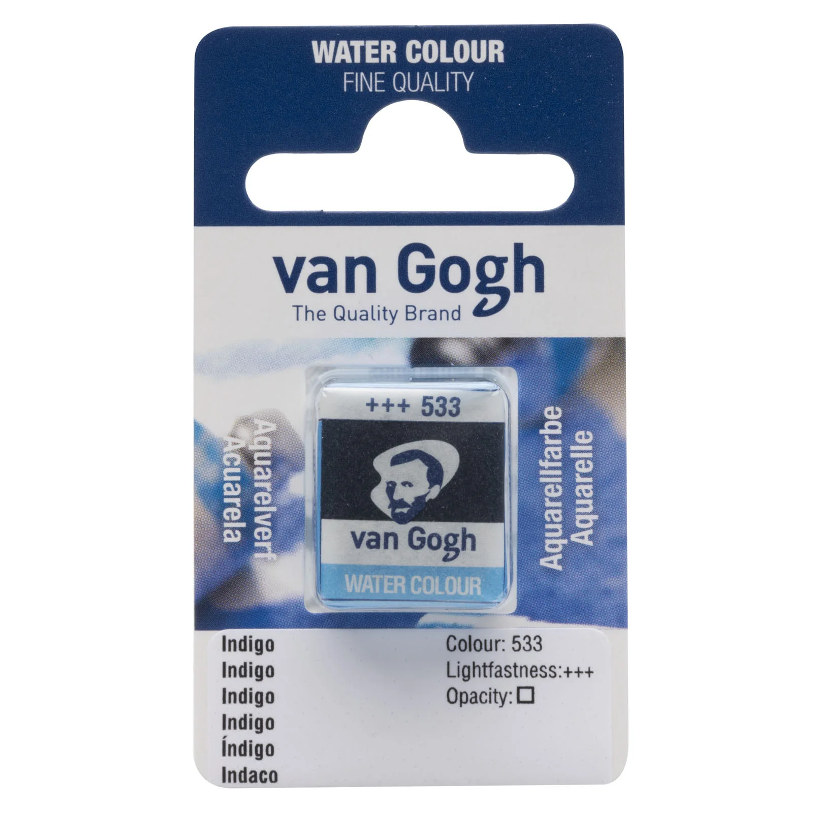 Van Gogh Watercolour Pan Indigo 1 piece