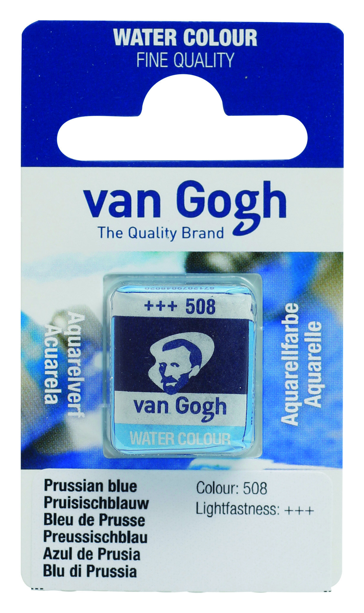 Van Gogh Watercolour Pan Prussian Blue 1 piece