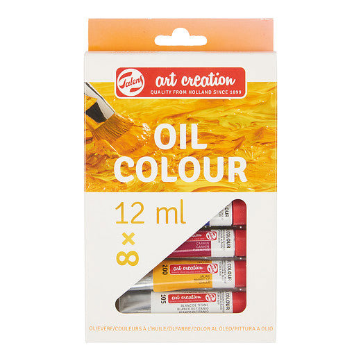 Talens Art Creation Oil Colour Set 8x12 ml