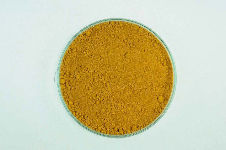 Kremer Pigment Iron Oxide Yellow Medium 100g