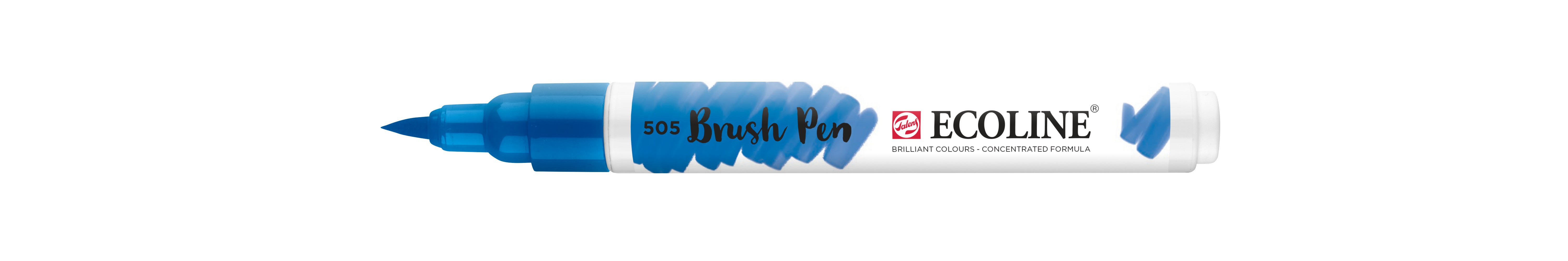 Ecoline Brush Pen Ultramarine Light 1 piece