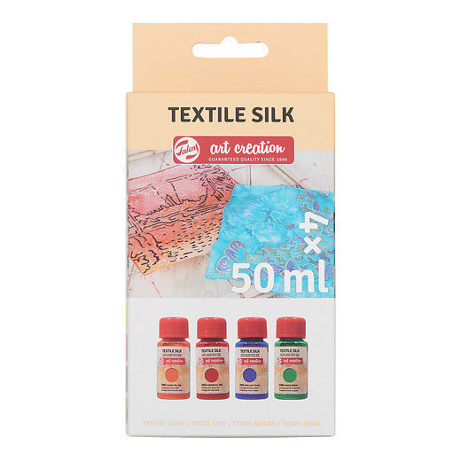 Talens Art Creation Textile Silk Basic Set 4 x 50 ml