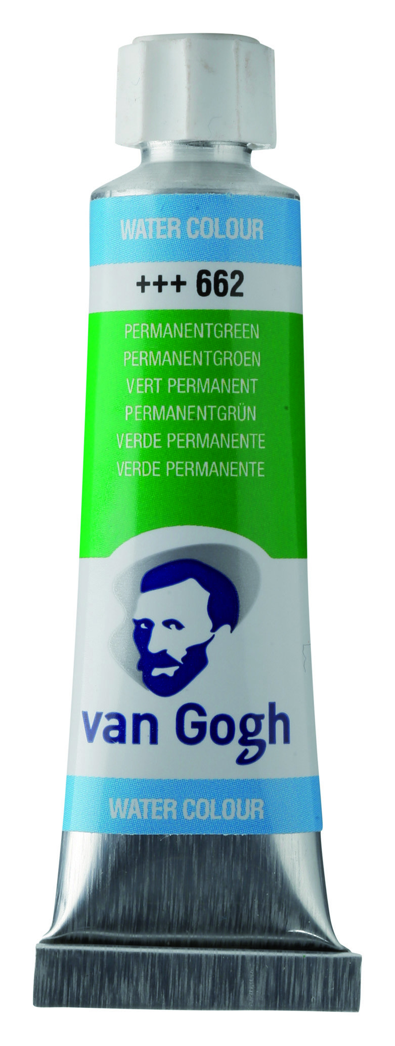 Van Gogh Watercolour Tube 10 ml Permanent Green