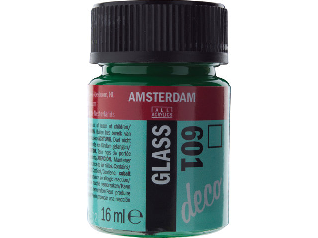 Amsterdam Acrylics Glass Paint Light Green 16ml