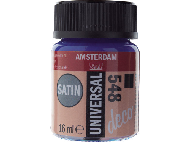 Amsterdam Acrylics Universal Satin Paint Blue Violet 16ml
