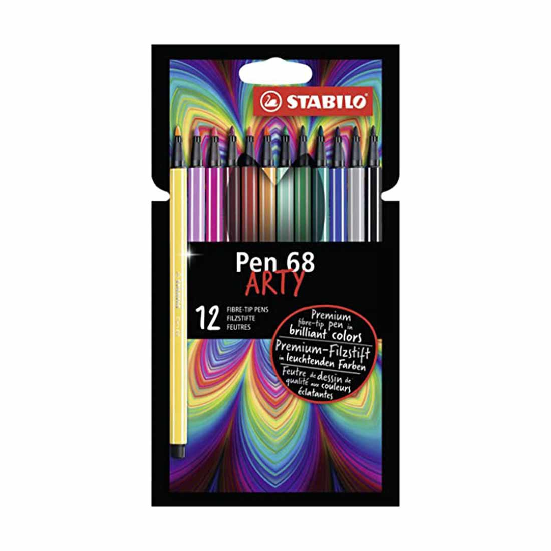 Pen 68 wallet ARTY 12pcs