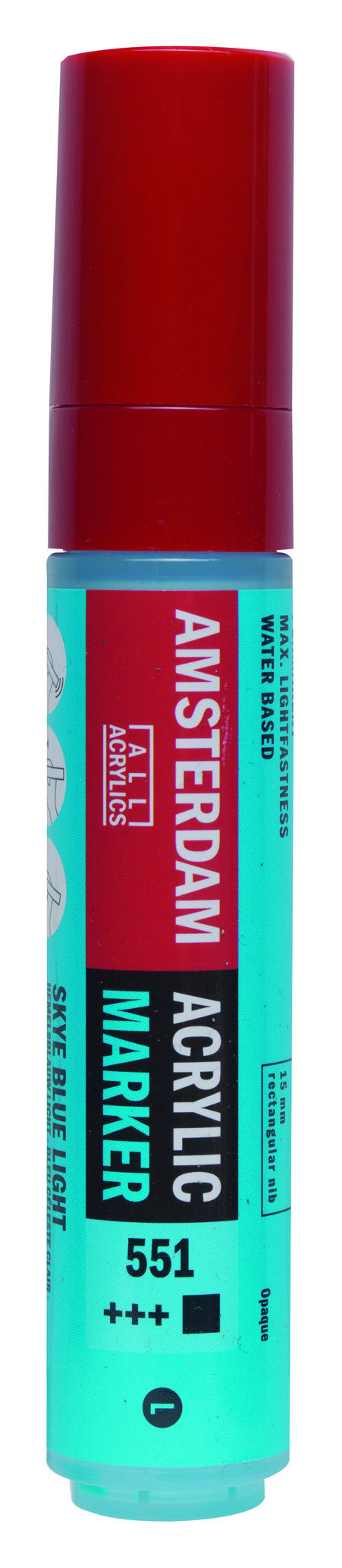 Amsterdam Acrylic Marker 15 mm Sky Blue Light