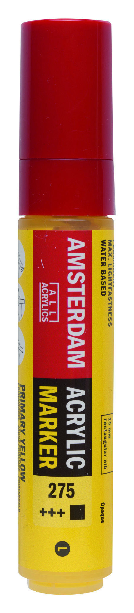 Amsterdam Acrylic Marker 15 mm Primary Yellow