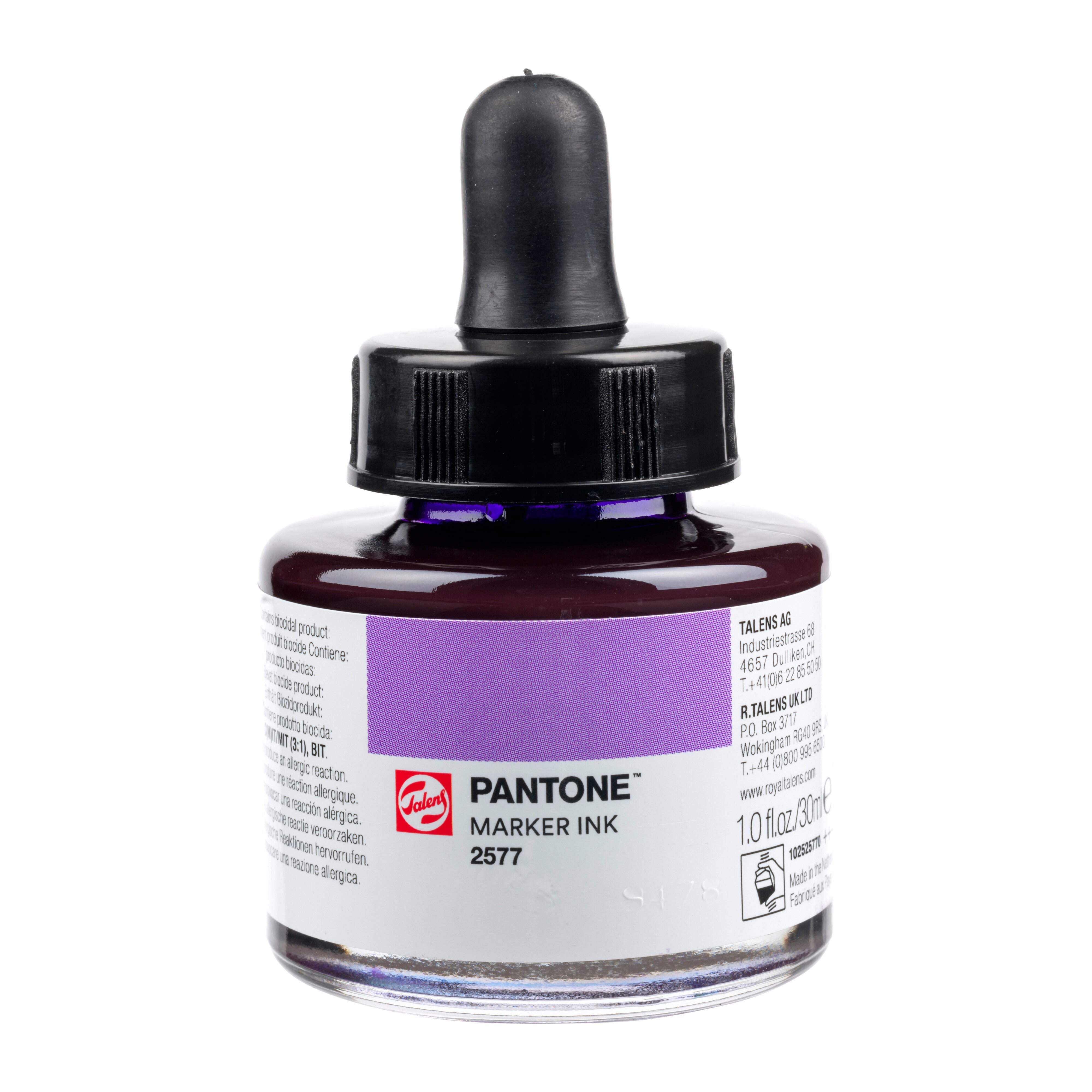 Talens Pantone Marker Ink 30ml Lavender Purple