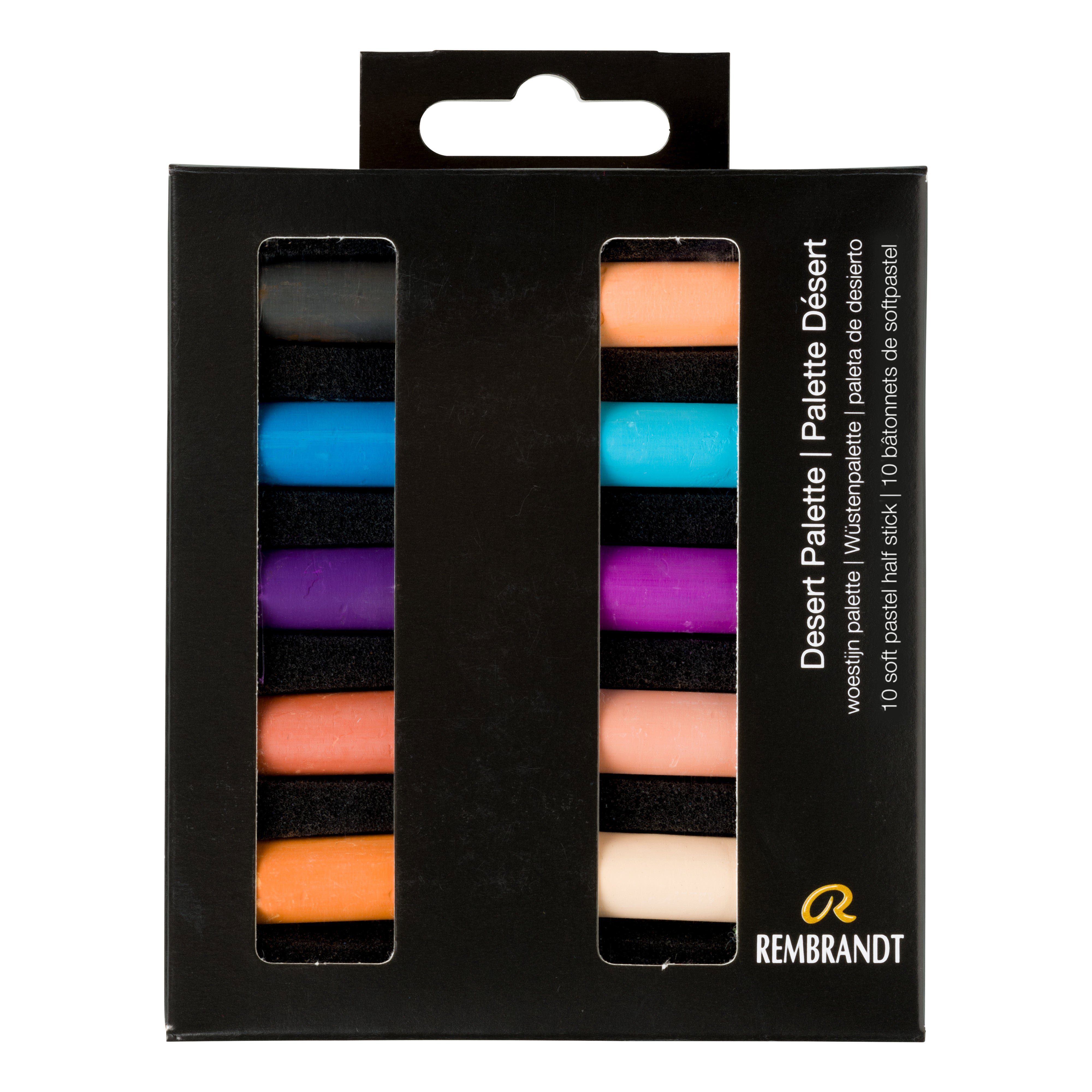 Rembrandt Soft Pastels – Desert Palette Set – 10 Half Sticks