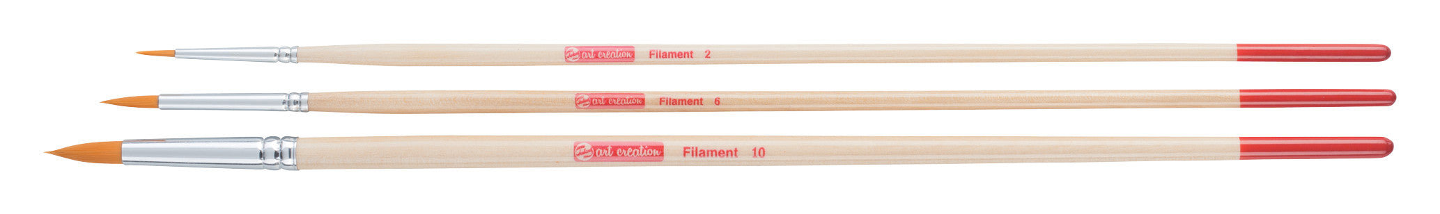 Talens Art Creation Oil & Acrylic Polyester Brush Set 3 Brushes