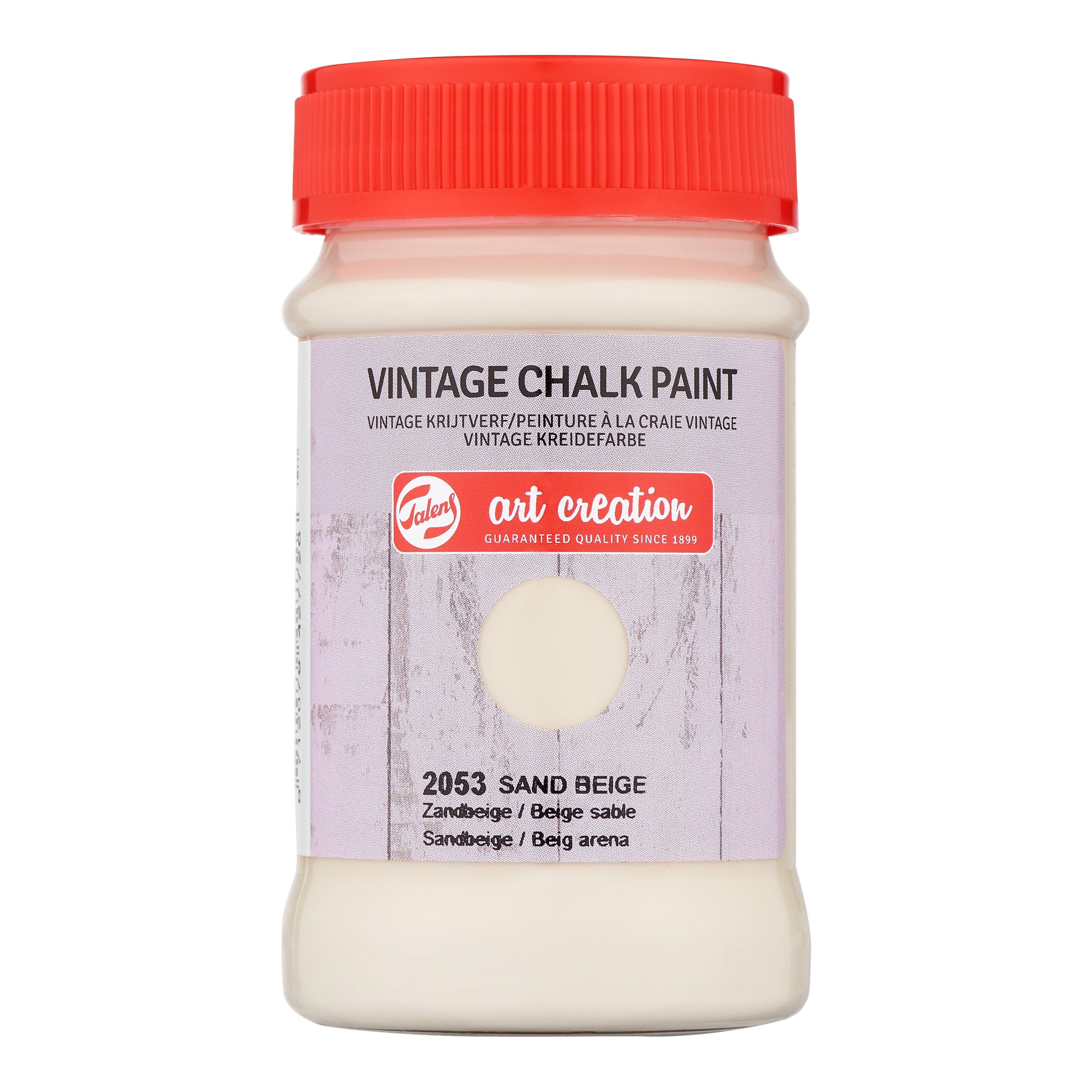 Talens Art Creation Vintage Chalk Jar 100 ml Sand Beige