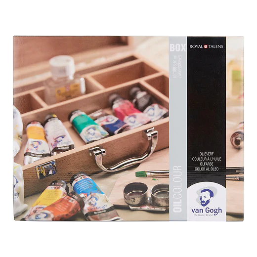 Van Gogh Basic Oil Colour Wooden Box Set
