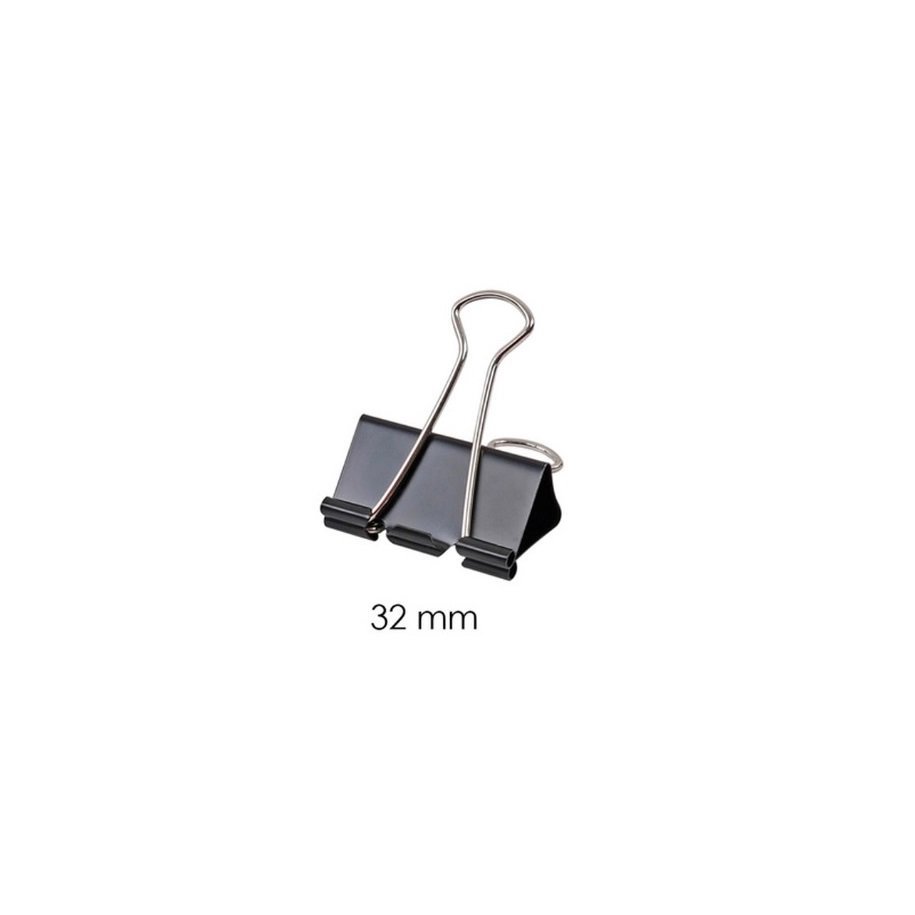 Metal Binder Clip 32mm (1 Dozen)
