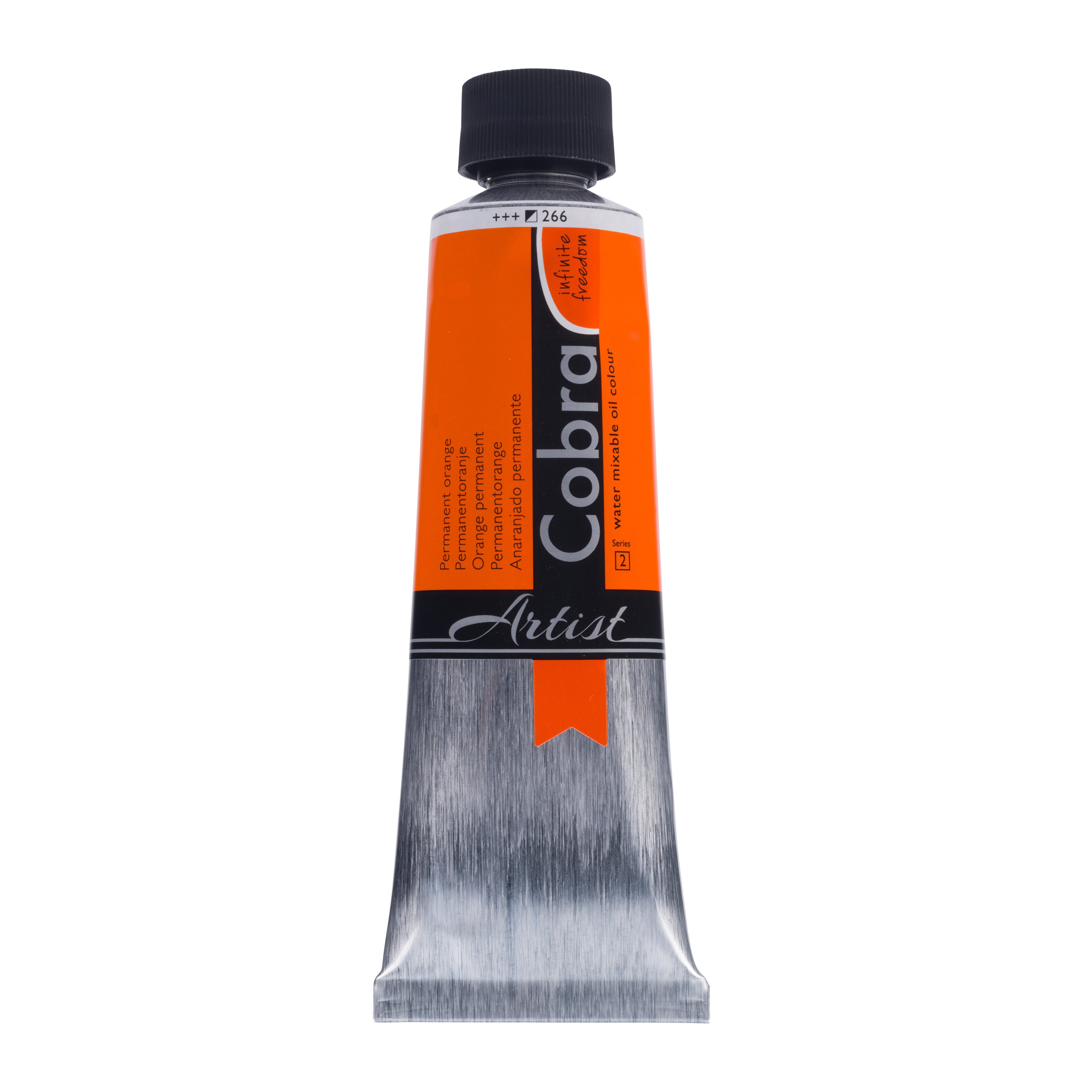 Cobra Artist Oil Colour Tube 150 ml Permanent Orange