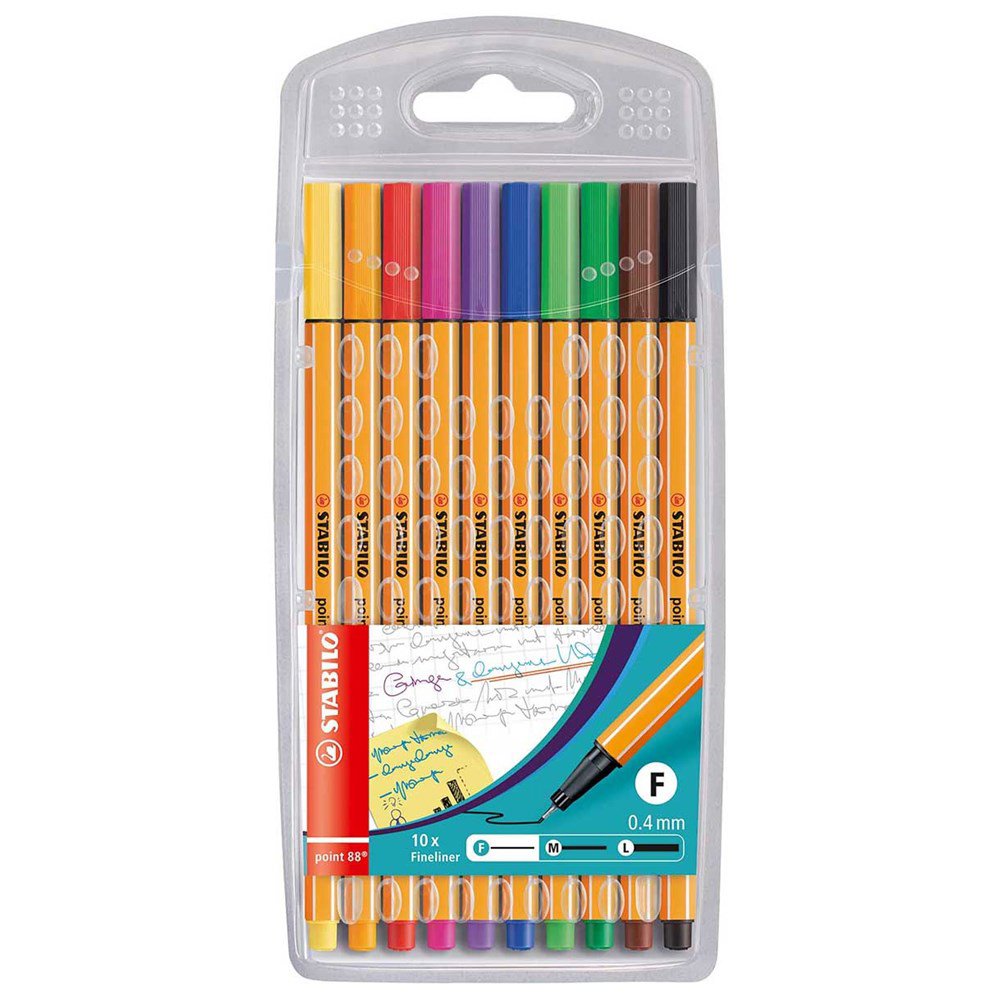 Stabilo point 88 Wallet 10 Pieces