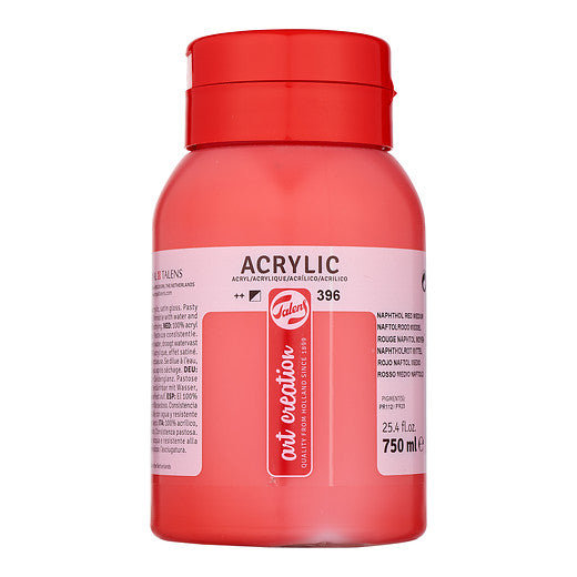 Talens Art Creation Acrylic Colour Jar 750 ml Naphthol Red Medium