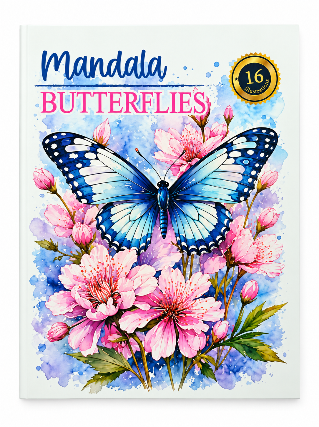 Mandela Butterfly Pedia Coloring Book 16sh