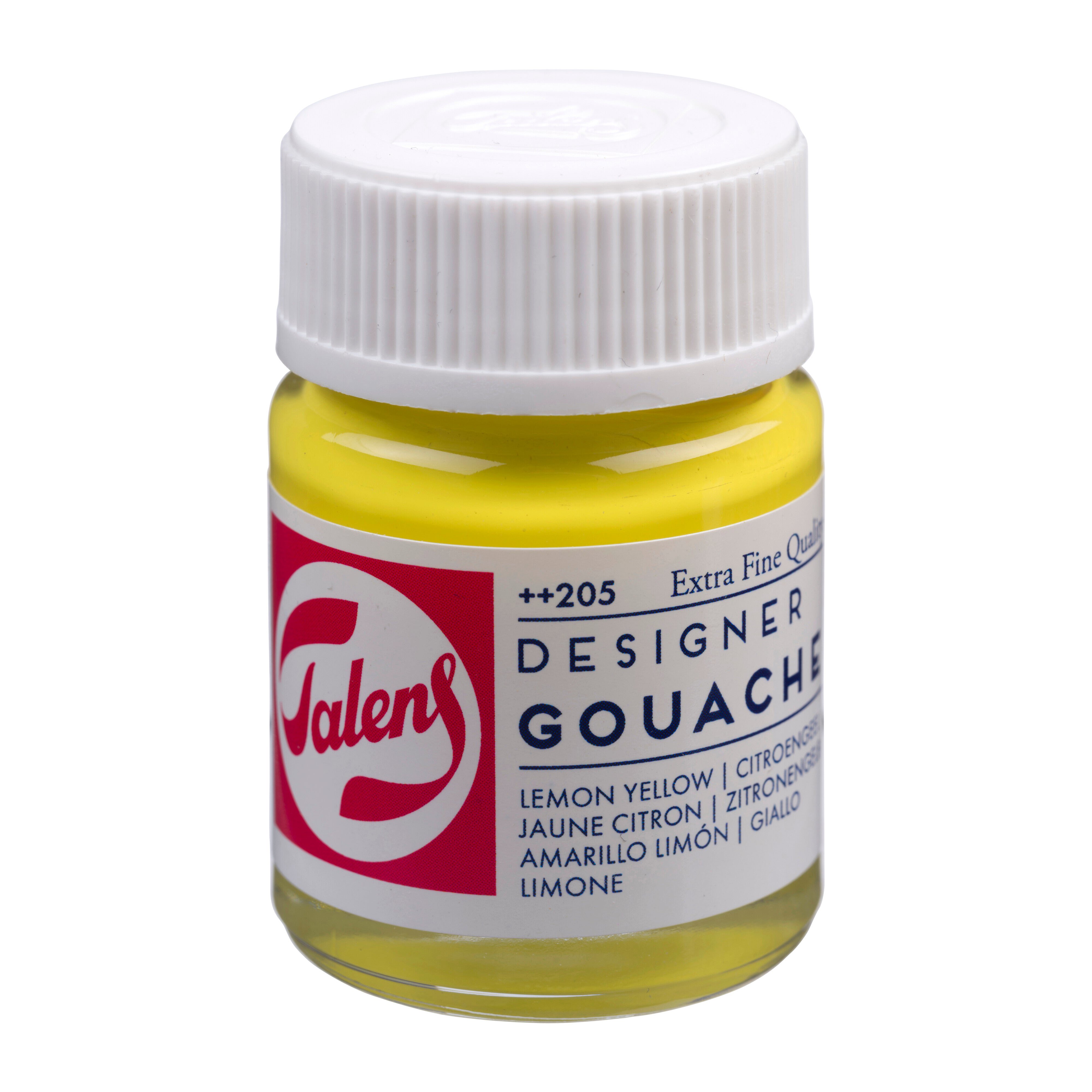 Talens Gouache Extra Fine Quality Bottle 16 ml Lemon Yellow (Primary)