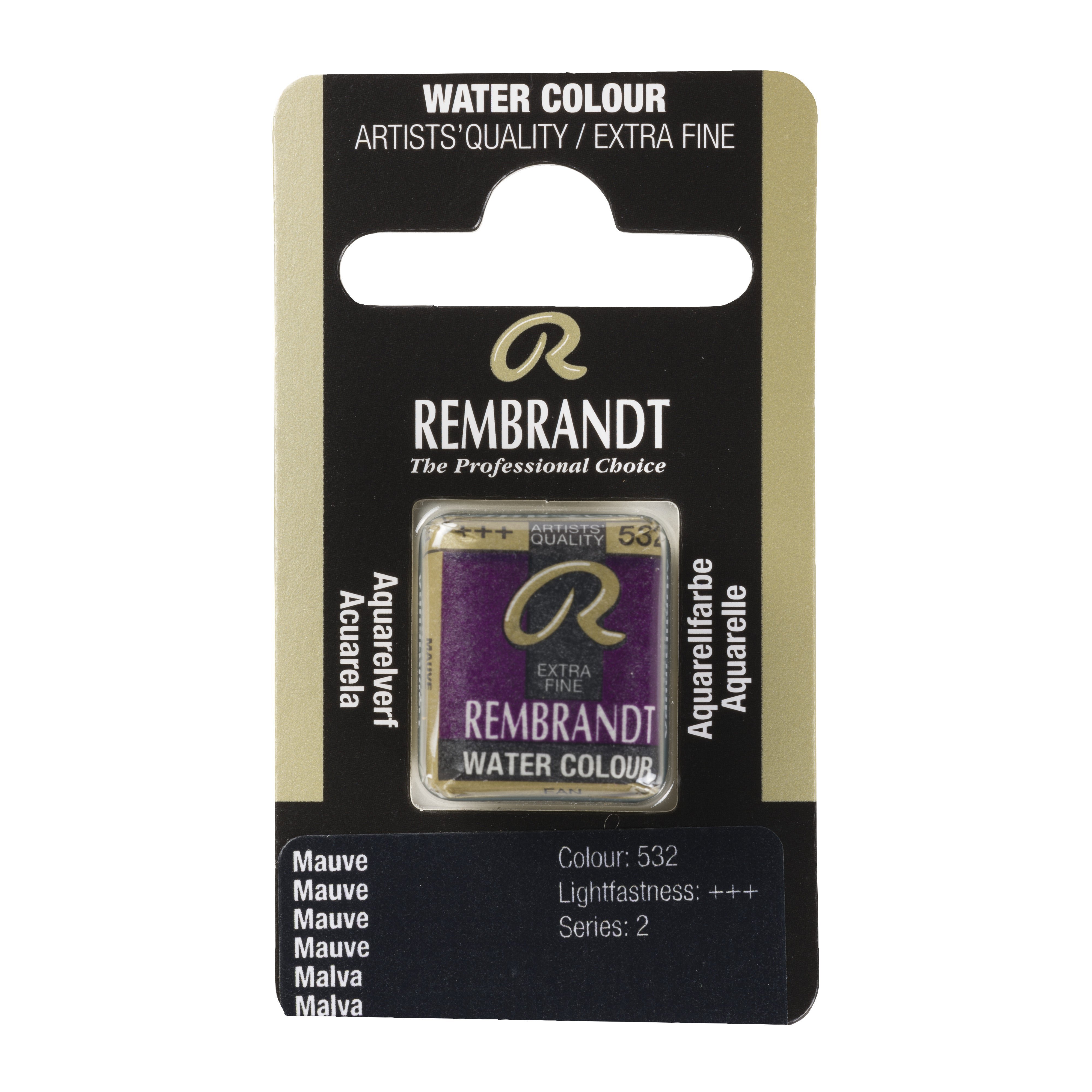 Rembrandt Watercolour Pan Mauve 1 piece