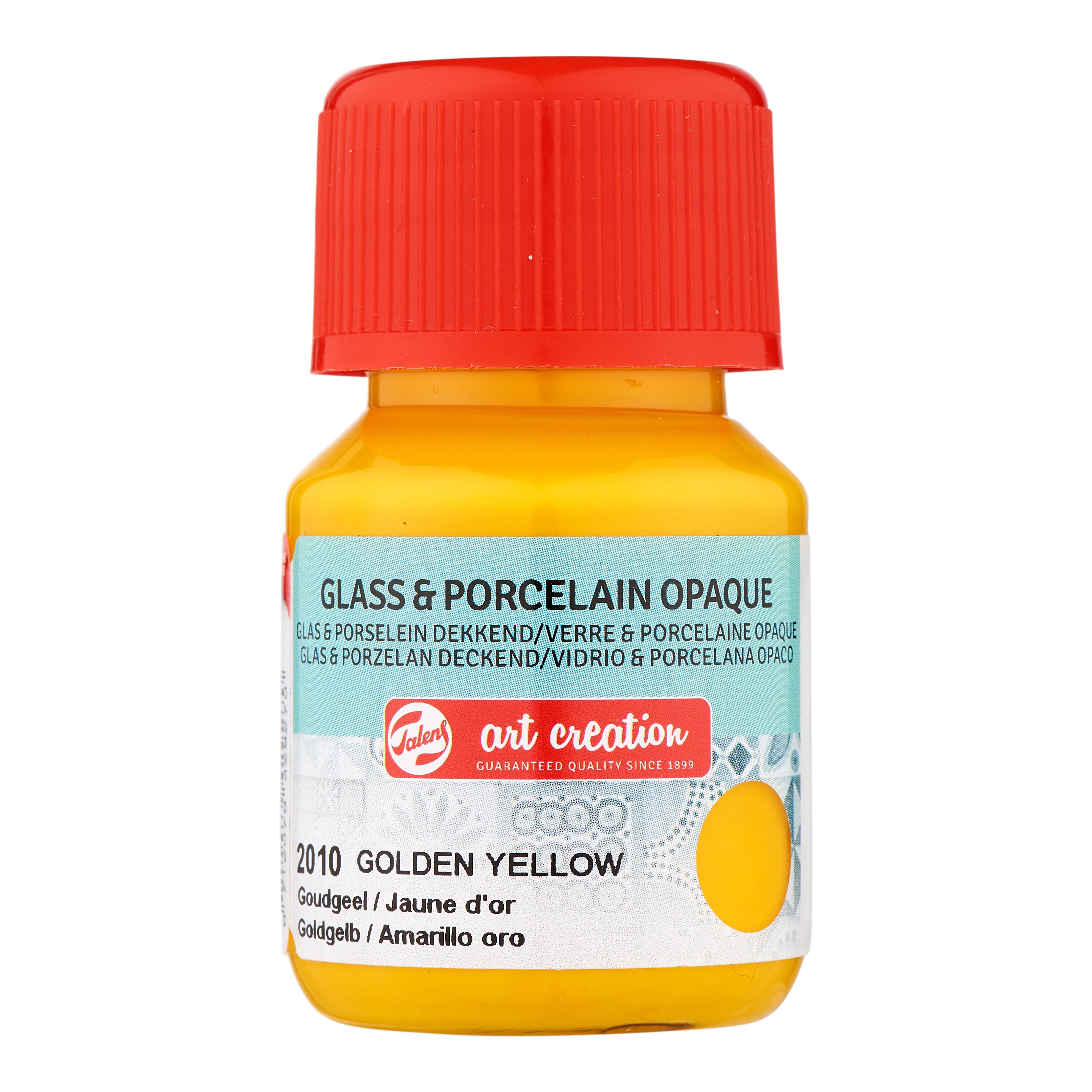 Talens Art Creation Glass & Porcelain Opaque Bottle 30 ml Golden Yellow