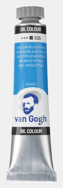 Van Gogh Oil Colour Tube 20 ml B Cerulean Blue (Phthalo) Thumbnail