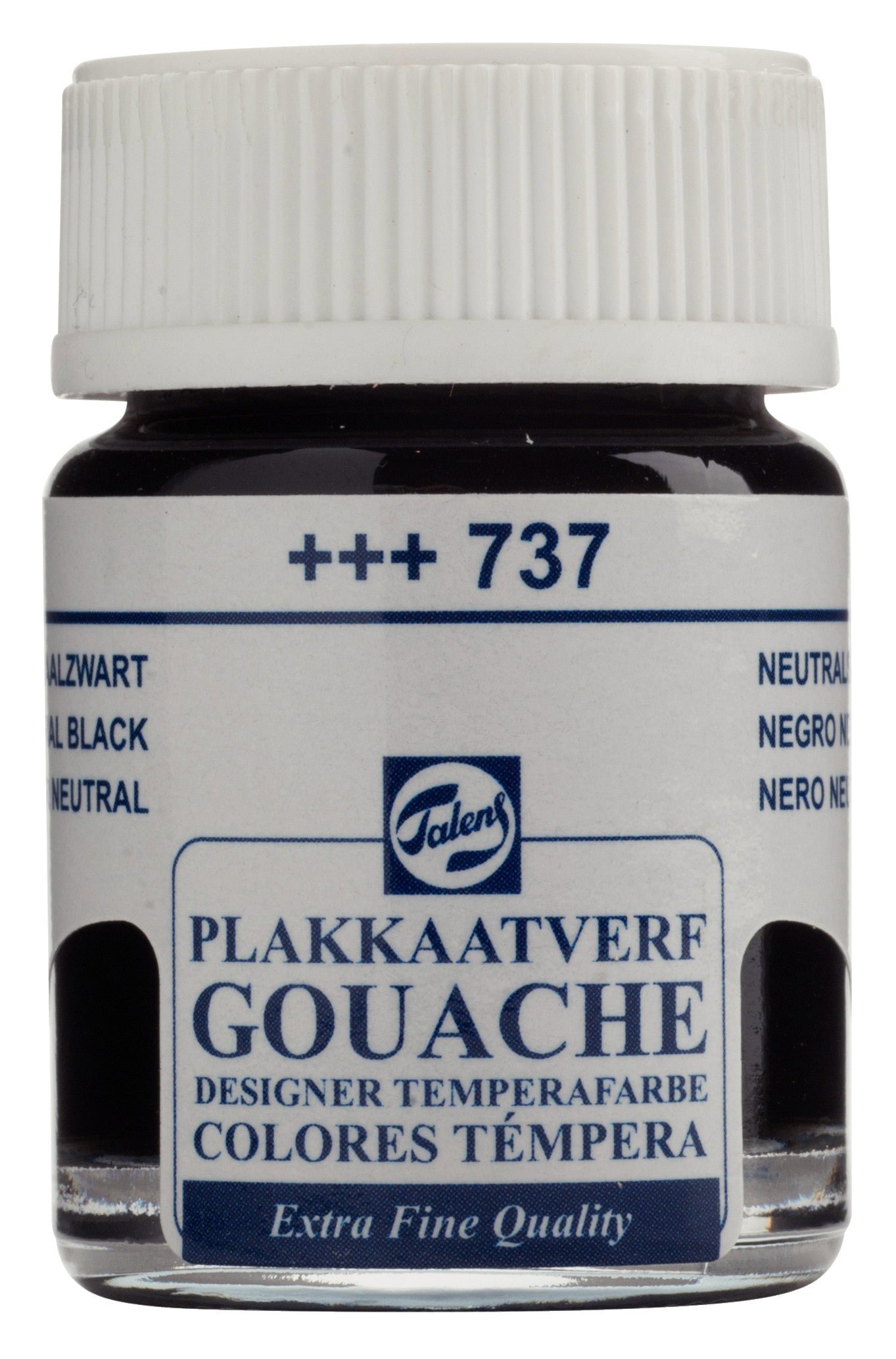 Talens Gouache Extra Fine Quality Bottle 16 ml Neutral Black