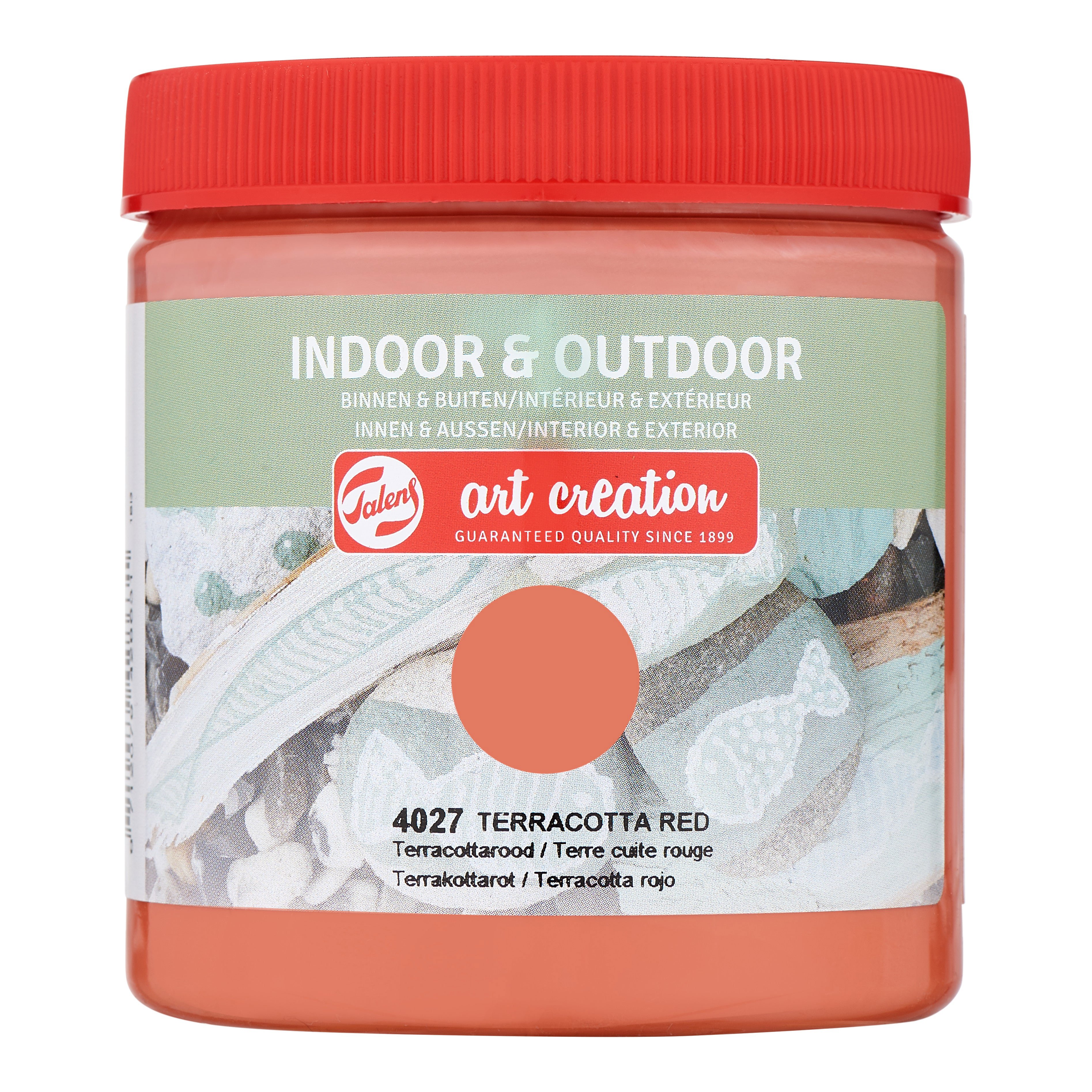 Talens Art Creation Indoor & Outdoor Jar 250 ml Terracotta Red