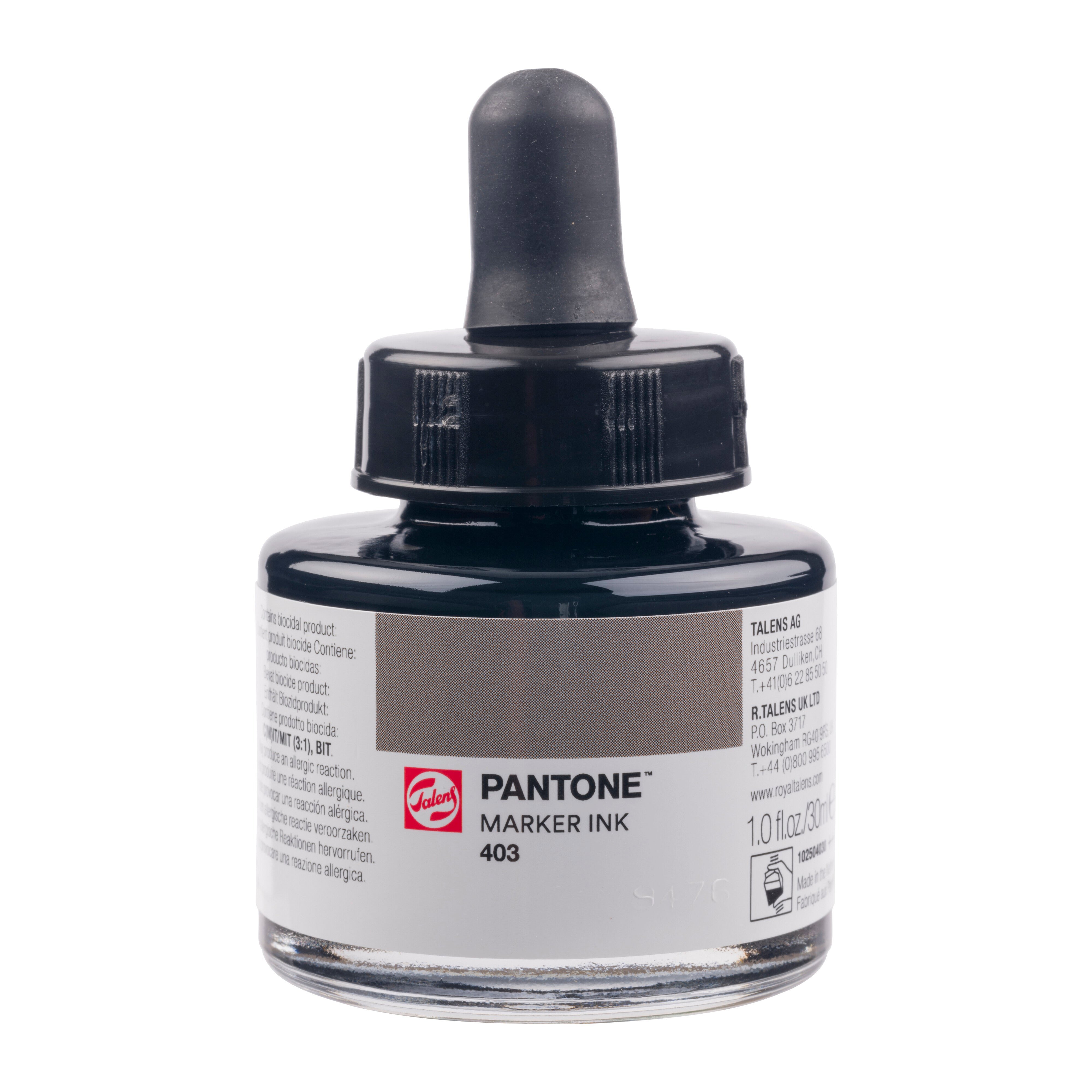 Talens Pantone Marker Ink 30ml Warm Slate Gray