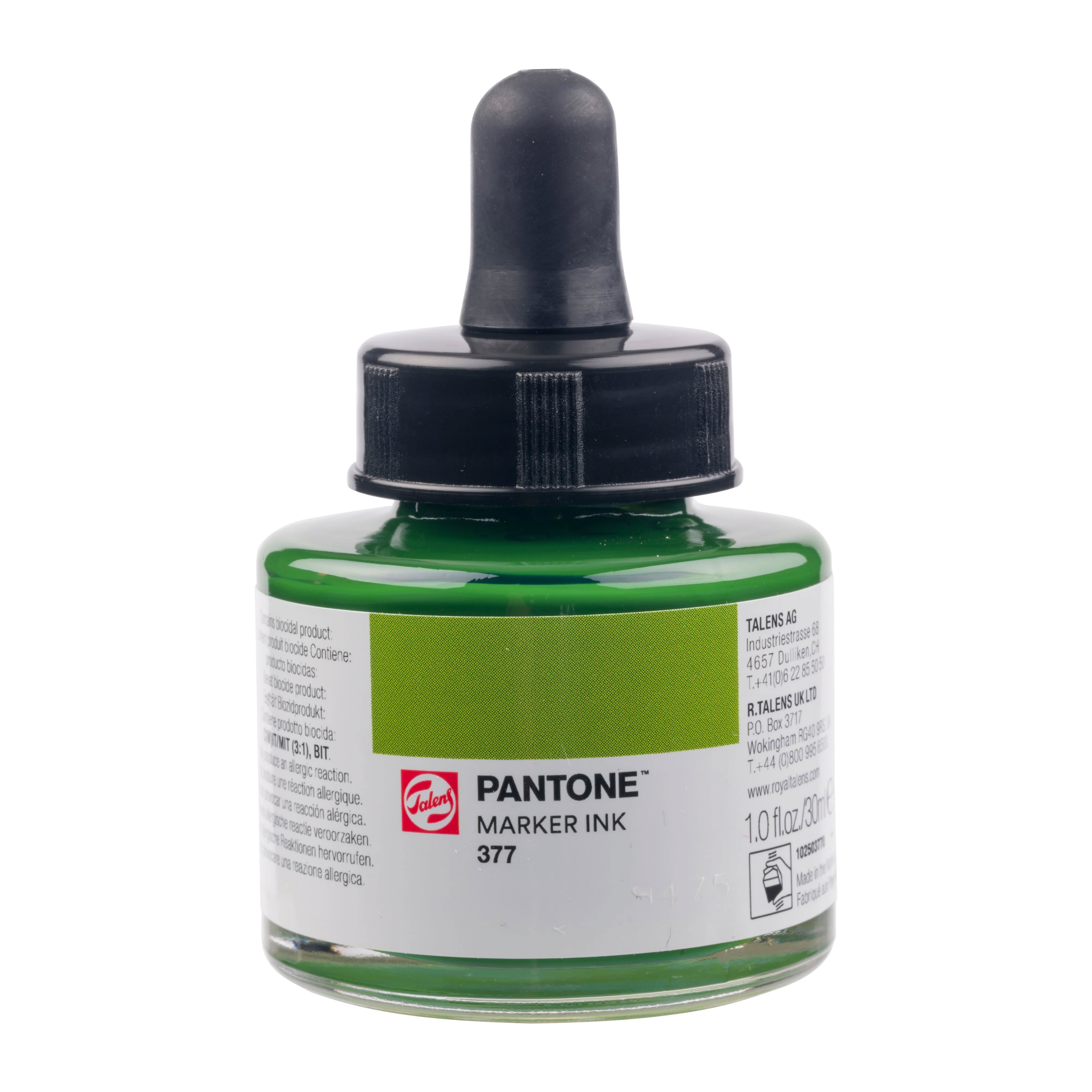 Talens Pantone Marker Ink 30ml Olive Green