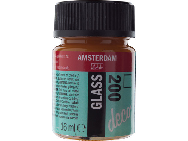 Amsterdam Acrylics Glass Paint Yellow 16ml