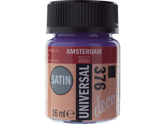 Amsterdam Acrylics Universal Satin Paint Purple 16ml