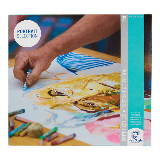 Van Gogh Soft Pastel Portrait Set 36 Colours