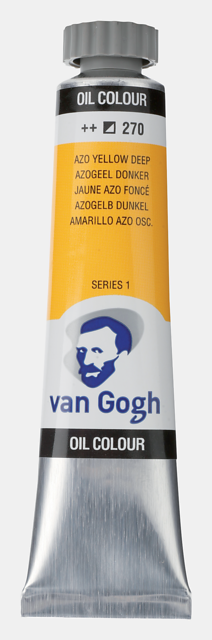Van Gogh Oil Colour Tube 20 ml Azo Yellow Deep Thumbnail
