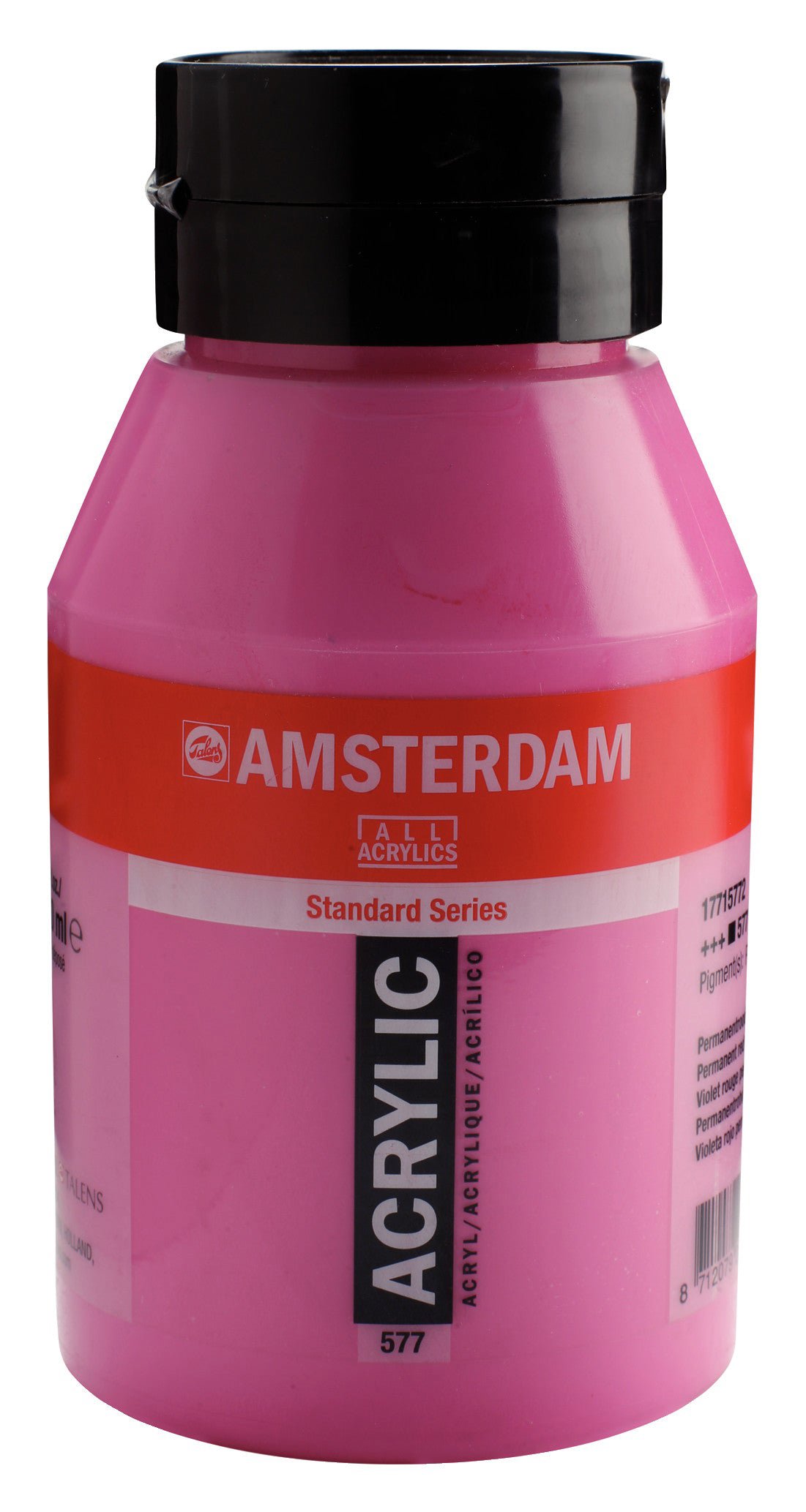 Amsterdam Standard Series Acrylic Jar 1000 ml Permanent Red Violet Light