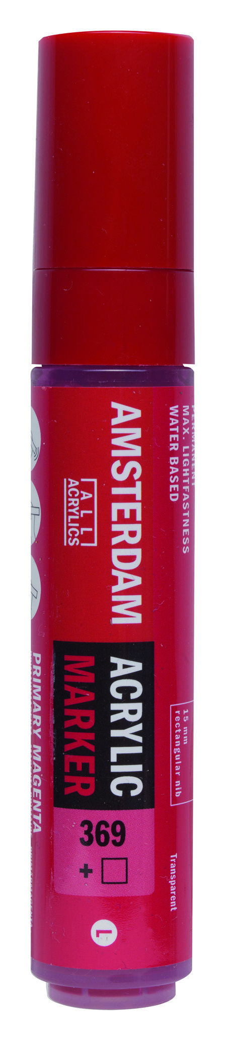 Amsterdam Acrylic Marker 15 mm Primary Magenta