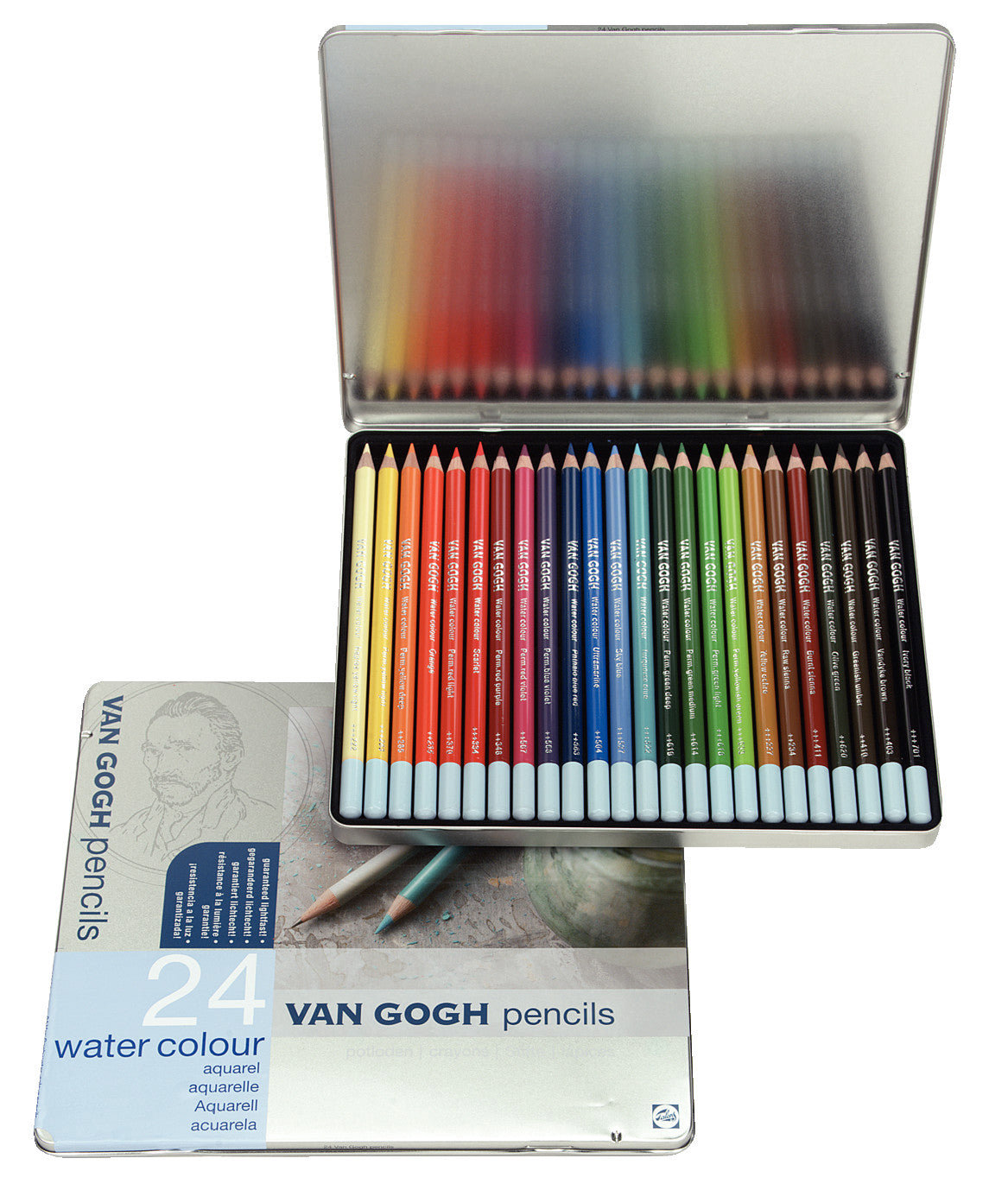 Van Gogh Watercolour Pencil Basic Set – 24 Colours