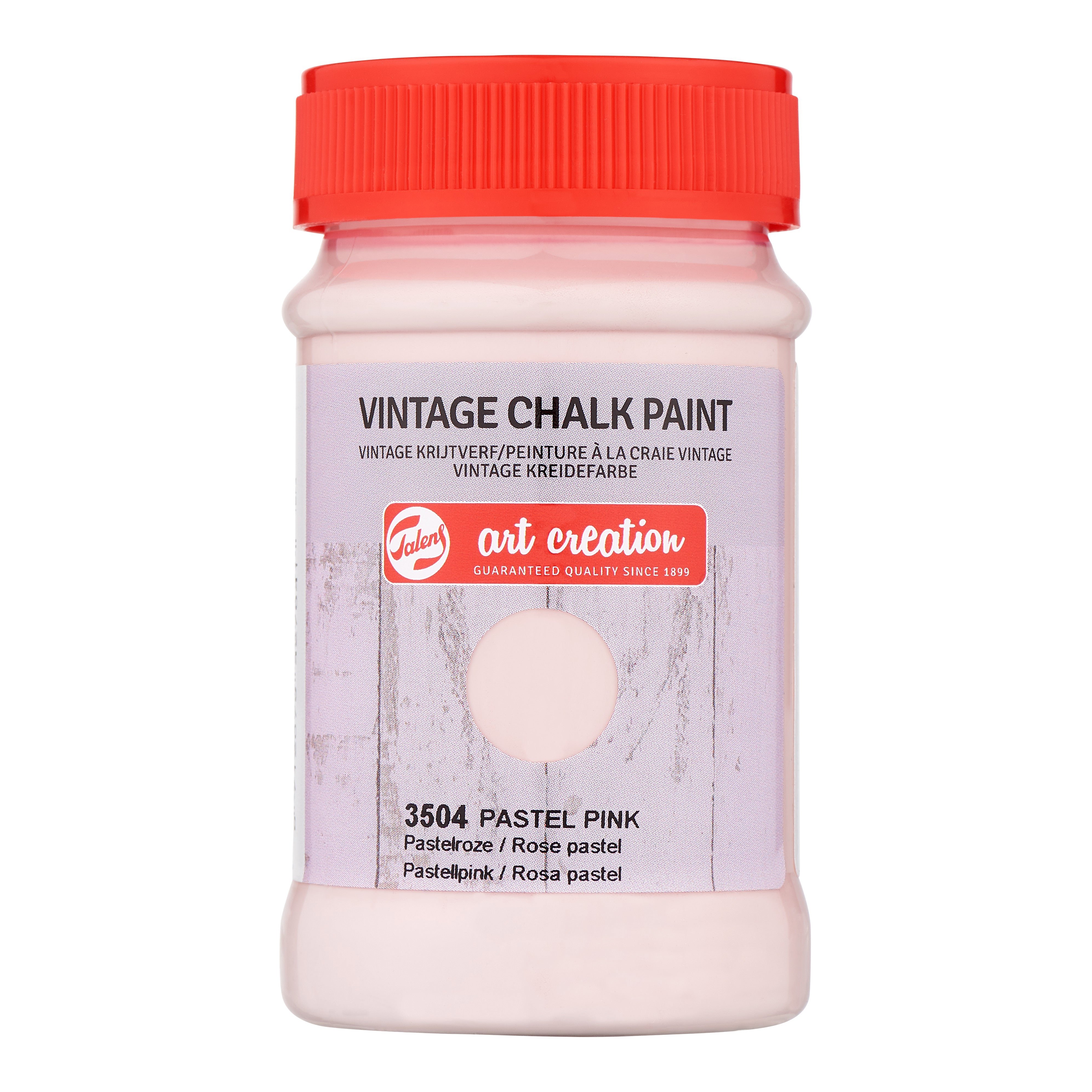 Talens Art Creation Vintage Chalk Jar 100 ml Pastel Pink